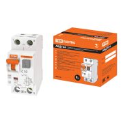 АВДТ 64 2Р(1P+N) C10 30мА тип А защита 265В - Автоматический Выключатель Дифференциального тока  TDM