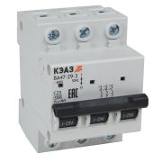 KEAZ Выключатель автоматический модульный ВА47-29-3D3-УХЛ3 (4,5кА)-КЭАЗ