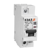 KEAZ Выключатель автоматический модульный ВА47-100-1B10-УХЛ3 (10кА)-КЭАЗ