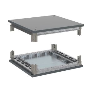 KEAZ Комплект, крыша и основание, для оцинкованных шкафов OptiBox M, 1000x800 мм