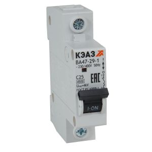 KEAZ Выключатель автоматический модульный ВА47-29-1B10-УХЛ3 (4,5кА)-КЭАЗ