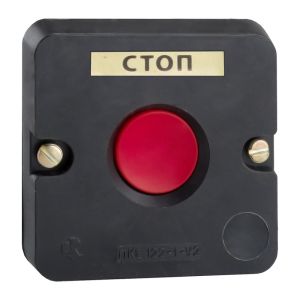 KEAZ Пост кнопочный ПКЕ 122-1-У2-IP54-КЭАЗ (красная кнопка)