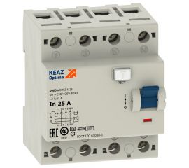 OptiDin DM63 Устройства защитного отключения (УЗО) на токи до 100А