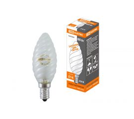 03.32.03 Лампа накаливания - «Свеча витая»