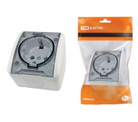 18.18.01 Серия «Селигер» IP44 (открытая установка) - цвет белый