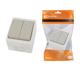 18.03.01 Серия «Вуокса» IP54 (открытая установка) - цвет серый (RAL7035)