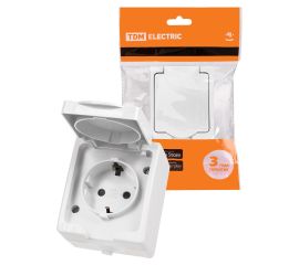 18.03.05 Серия «Вуокса» IP54 (открытая установка) - цвет белый