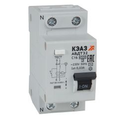 АВДТ32 Автоматические выключатели дифференциального тока на токи до 40А 4,5кА