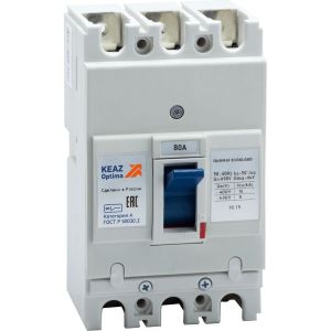 KEAZ Выключатель автоматический OptiMat E100L080-УХЛ3