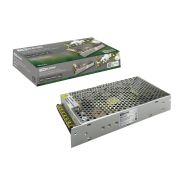 Блок питания 200Вт-12В-IP20 для светодиодных лент и модулей, металл TDM