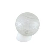 Светильник НББ 64-60-025 УХЛ4 (шар стекло «Цветочек»/наклонное основание) TDM