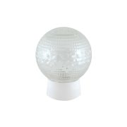 Светильник НББ 64-60-025 УХЛ4 (шар стекло «Цветочек»/прямое основание) TDM