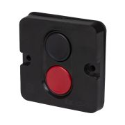 Пост кнопочный ПКЕ 622 У2, красная и черная кнопки, IP54 TDM