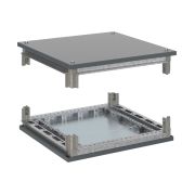 KEAZ Комплект, крыша и основание, для оцинкованных шкафов OptiBox M, 1000x400 мм