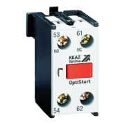 KEAZ Блок контактный OptiStart K-FX-101111 фронтальный 1НО с опереж.+1НЗ с запазд. для F-09..(A)F-150 и FR