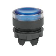 KEAZ Головка кнопки OptiSignal D22 A5-PL-6 с подсветкой синяя пластик ZB5AW363