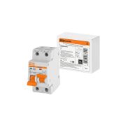 Автоматический выключатель с механической блокировкой (байпас) ВА47-29Б 1Р+1Р 6А 4,5кА х-ка C TDM
