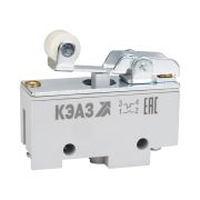 KEAZ Микропереключатель МП-1107м/03 (прямой рычаг с роликом-винт-крепление базовое)