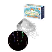 Гирлянда светодиодная «Бахрома» 2,5х0,6 м, 120LED, многоцветн., 8 режимов, 250 В, IP44, TDM