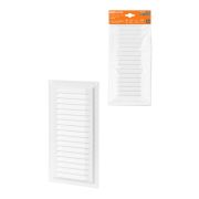 Решетка металл. 150х300, белая, с покрытием полимерной эмалью, TDM