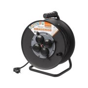 Удлинитель силовой УХз16-004 (метал. катушка, А3, 4 места IP44/50 м КГ 4000 Вт) Народный УС1-43128 (УСн1 430 1001)