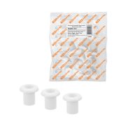 Изолятор проходной пластиковый белый (10 шт) TDM