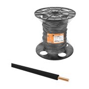 Провод ПуГВнг(А)-LS 1х2,5 ГОСТ на катушке (500м), черный TDM