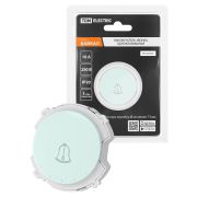 Выключатель звонка 1-кл. 16А 250В фисташковый, «Байкал» TDM