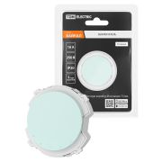 Выключатель 1-кл. 16А 250В проходной фисташковый, «Байкал» TDM