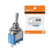 Переключатель-тумблер MTS-102 Micro 1P 250В AC/DC 3А (3c) ON-ON с фиксацией TDM
