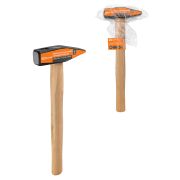 Молоток слесарный, 800 гр, кованый, с деревянной рукояткой «Гранит» TDM