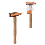 Молоток слесарный, 600 гр, кованый, с деревянной рукояткой «Гранит» TDM