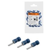 Наконечник штыревой плоский изолированный НШПИ 1,5-2,5 синий (50 шт.) TDM