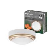 Светильник накладной LED ДПО «Антарес» 8Вт 6500К круг 140*58 мм мат.золото IP54 TDM