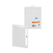 Люк ревизионный нажимной с замком защёлкой, 150х200 мм, TDM