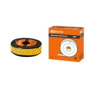 Маркер МК1 - 2,5мм символ «В» 1000шт/ролл TDM