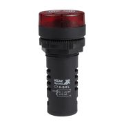 KEAZ Зуммер с непрерывным сигналом OptiSignal Compact D22 C7-B-M4CL красный с подсветкой 230 В AC/DC