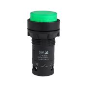 KEAZ Кнопка с подсветкой OptiSignal Compact D22 C7-PL-B301 зеленая 1НЗ 24 В AC/DC XB7NW33B2